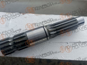 Вал шлицевой редуктора измельчающего аппарата русел (Comer )